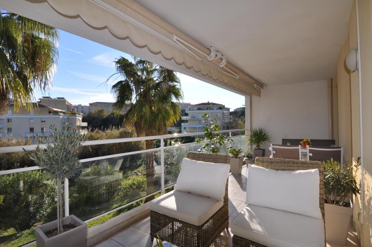 Elegant One-Bedroom Apartment With Swimming Pool - Stayinantibes - Le Vallon Екстер'єр фото